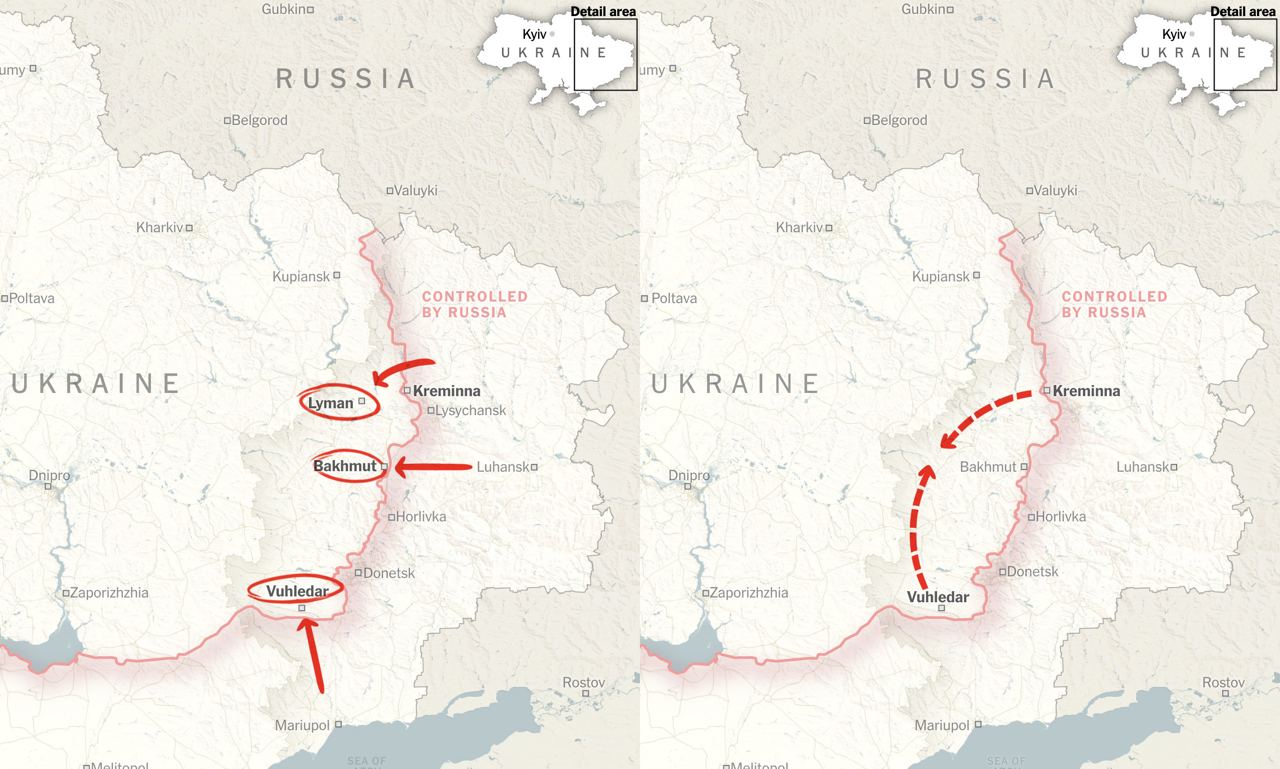 рф може відкрити новий фронт, щоб відволікти ЗСУ від Донбасу: прогнози New York Times