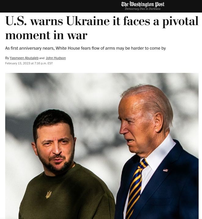 Критический момент в войне России против Украины наступит этой весной, - The Washington Post