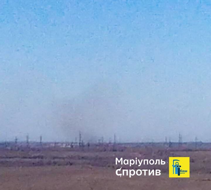 «Бавовна» во временно оккупированном Мариуполе: в направлении Старого Крыма прозвучало несколько взрывов сегодня днем