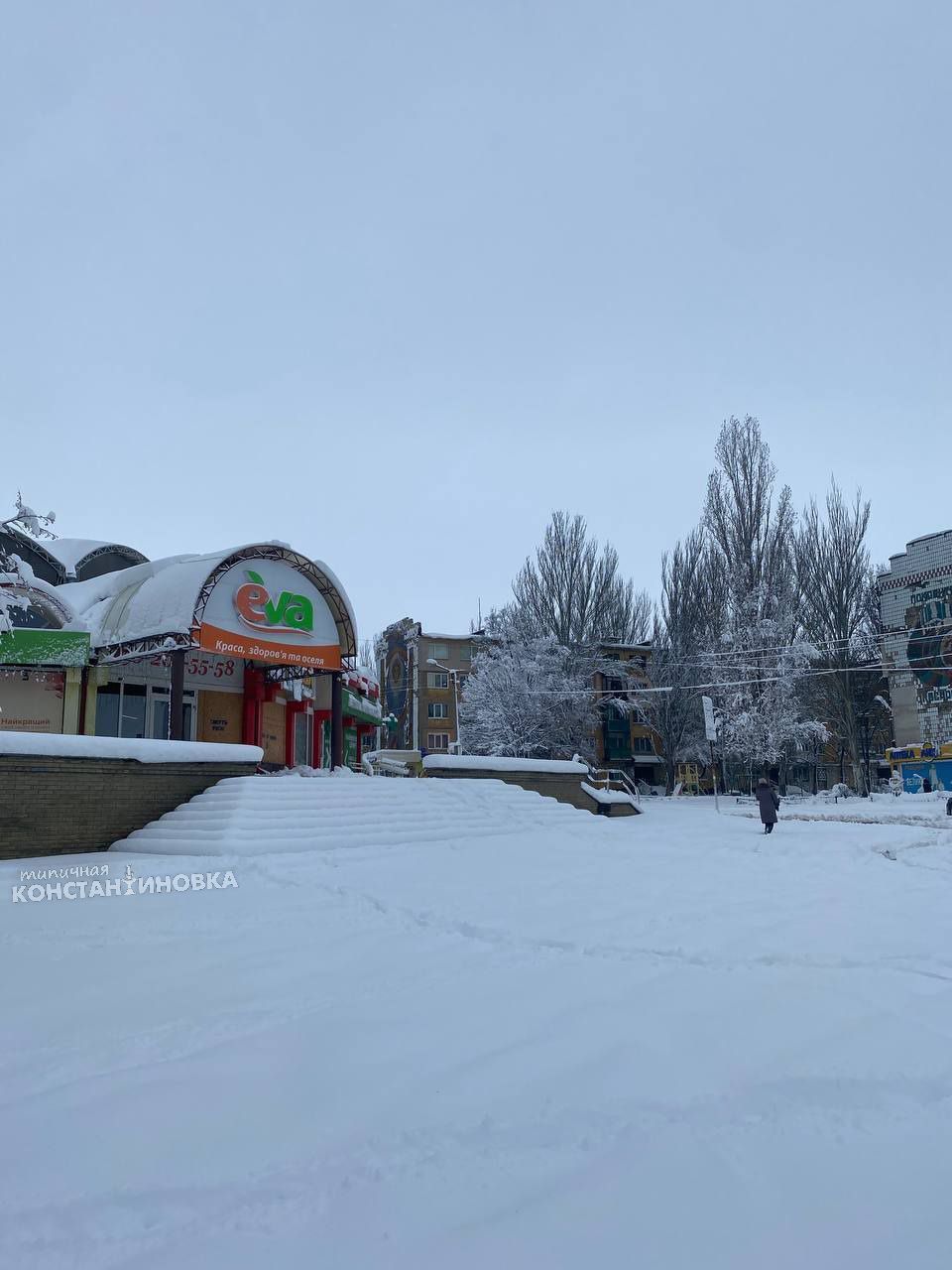 Донбасс - в снегу