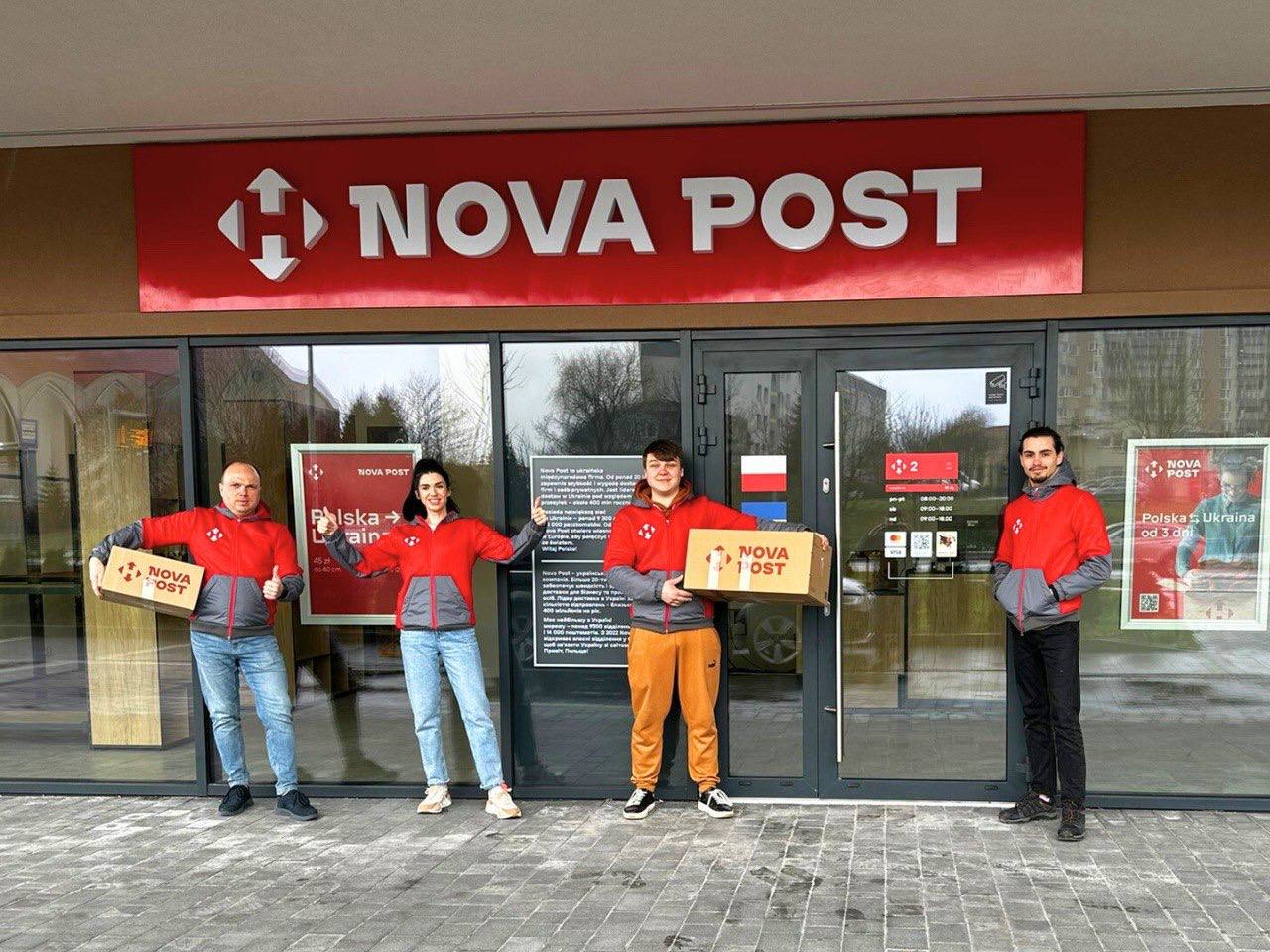 У березні Нова пошта у Польщі відкрила ще 10 нових відділень - тепер їх вже 30