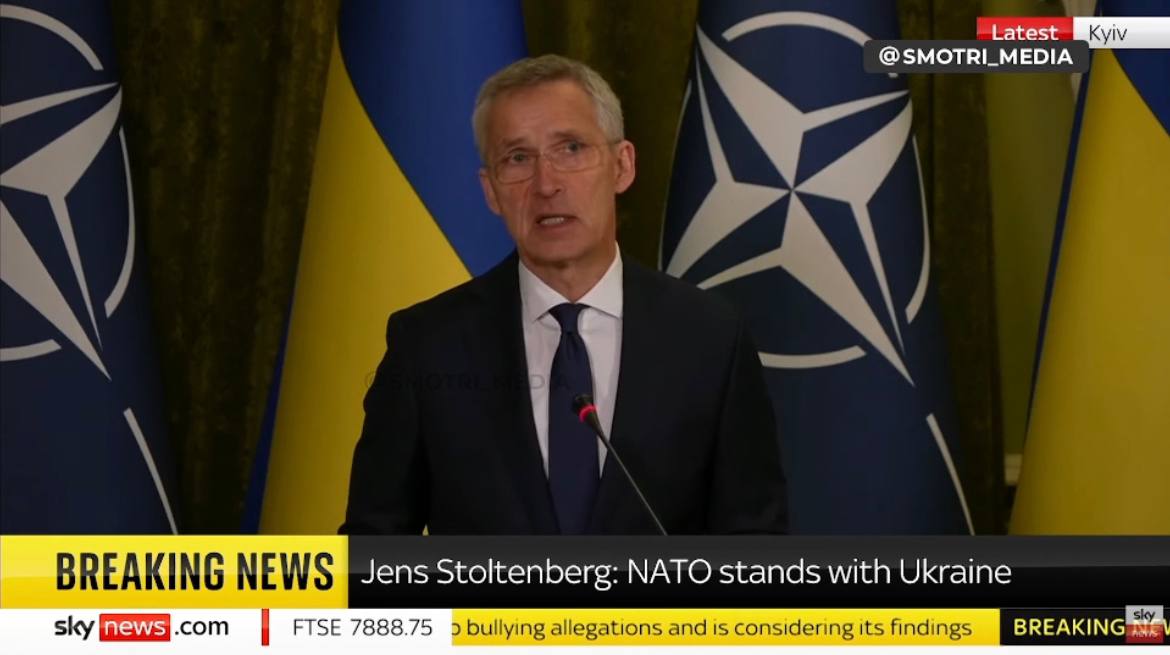 ❗️Майбутнє України в НАТО, всі члени альянсу згодні з цим, — генеральний секретар НАТО у Києві