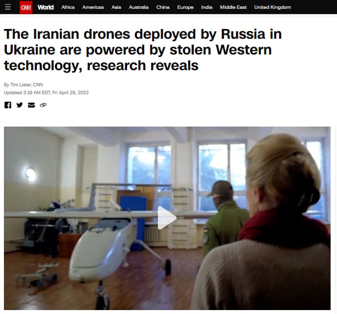 В беспилотниках Shahed-136, проданных Ираном России, обнаружили двигатель, основанный на немецкой технологии, украденной почти 20 лет назад, — CNN со ссылкой на британскую организацию Conflict Armamen