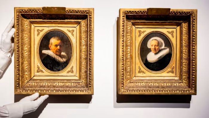 Два неизвестных портрета кисти Рембрандта