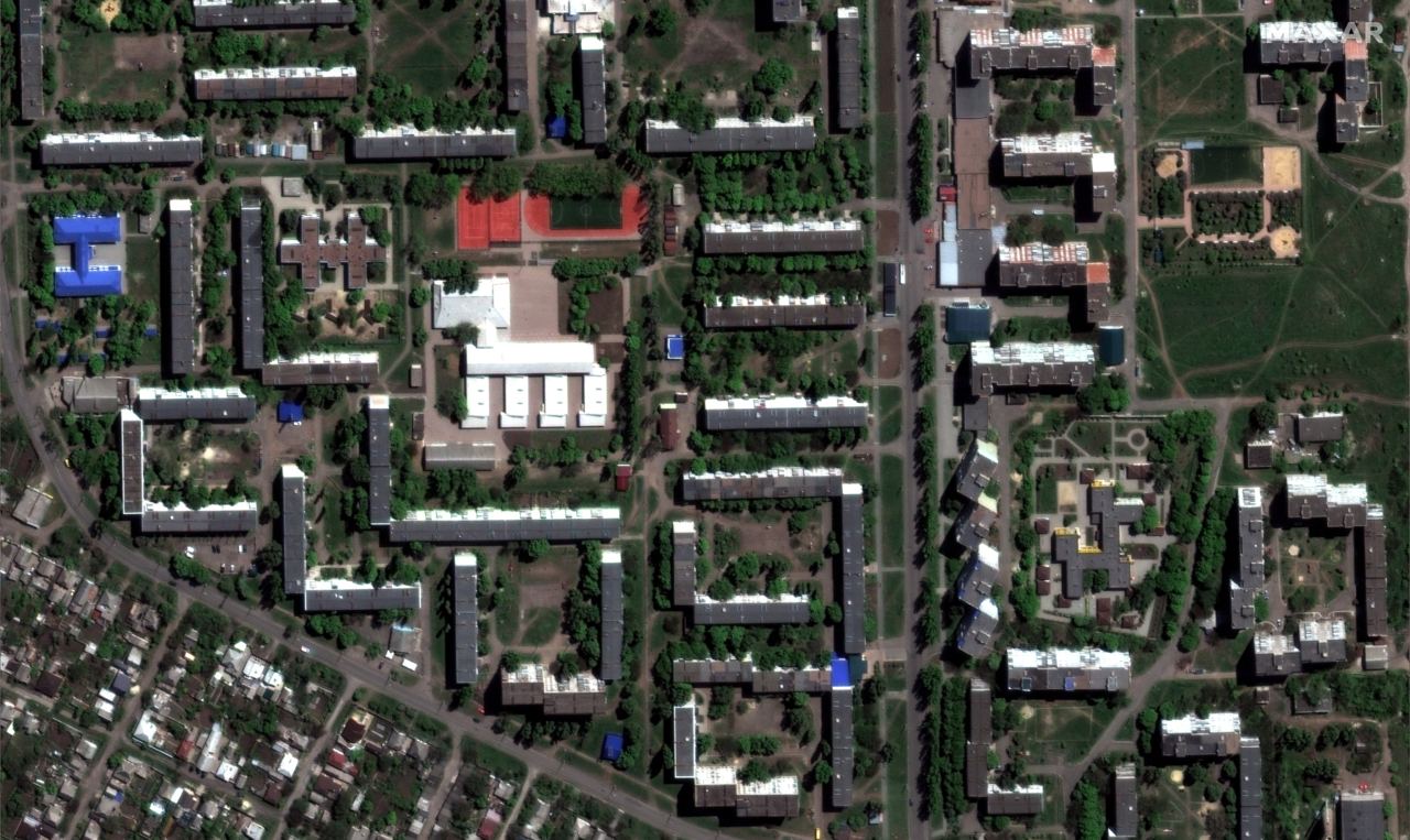 💔 Спутниковые снимки уничтоженного Россией Бахмута 