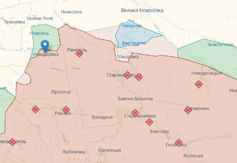 🇺🇦Українські військові звільнили село Новодарівка
