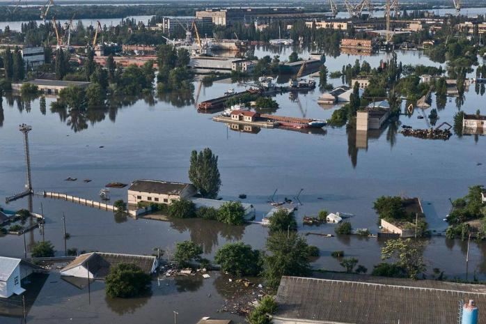 Уровень воды в Херсонской области продолжает снижаться, сообщили в ОВА