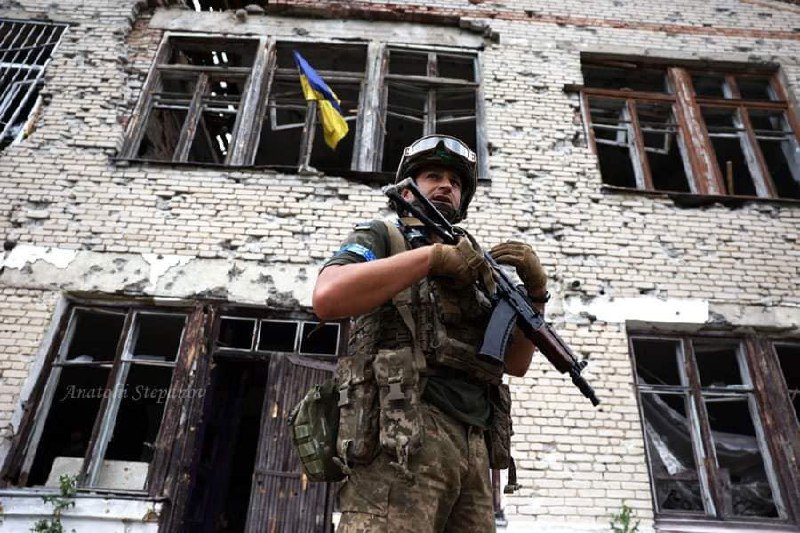 Генштаб ВСУ сегодня опубликовал фото из деоккупированного села Благодатное Донецкой области