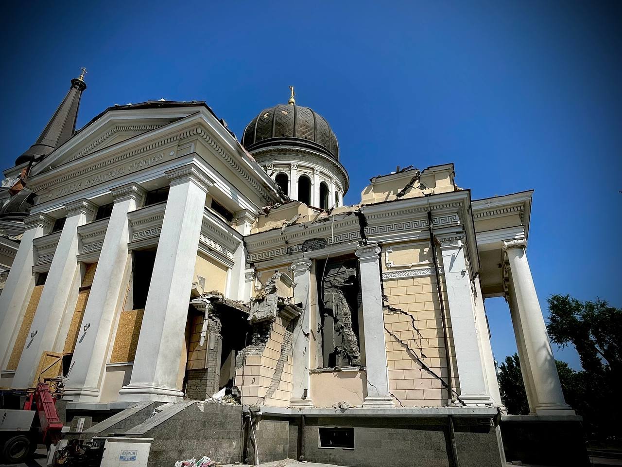 Спасо-Преображенский собор в Одессе может обрушиться, – городской совет