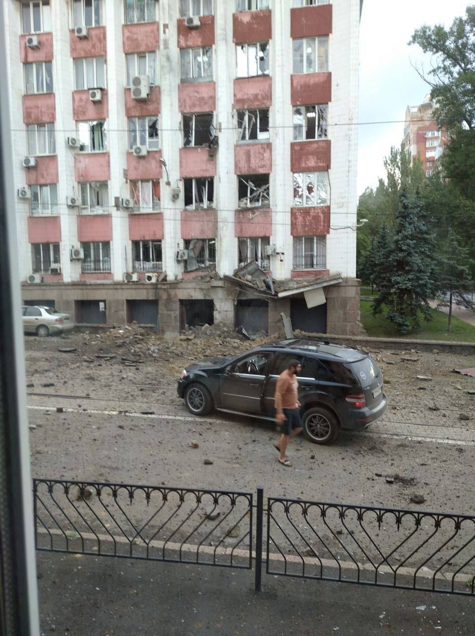Во временно оккупированном Донецке раздались
