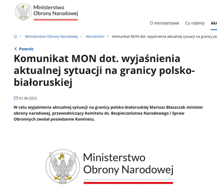 ❗️У Міноборони Польщі таки повідомили, що білоруські гелікоптери перейшли повітряний простір країни