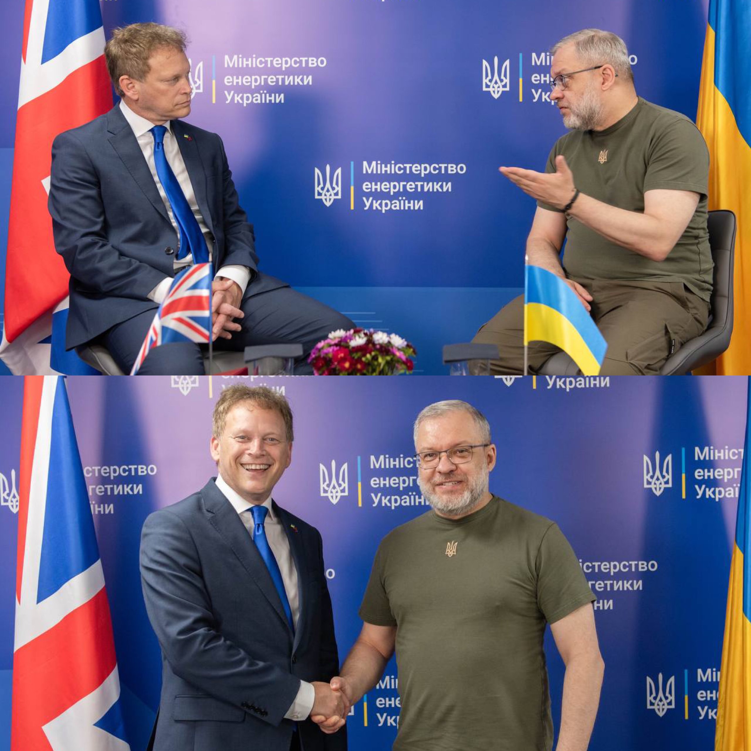 Велика Британія надаватиме підтримку Україні у питанні надійних поставок ядерного палива - підсумки зустрічі Германа Галущенка та Гранта Шаппса