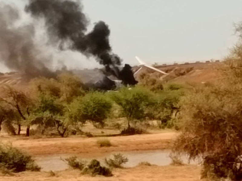 В Мали рухнул еще один принадлежащий «Группе Вагнера» военно-транспортный самолет Ил-76