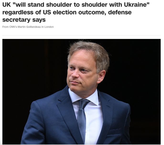 Великобритания продолжит поддерживать Украину, независимо
