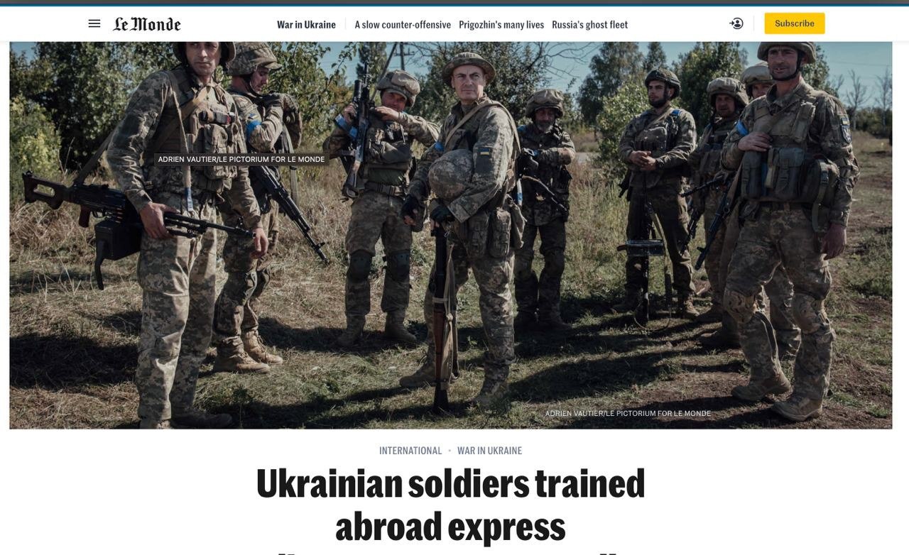 Деякі українські військові розчаровані навчанням