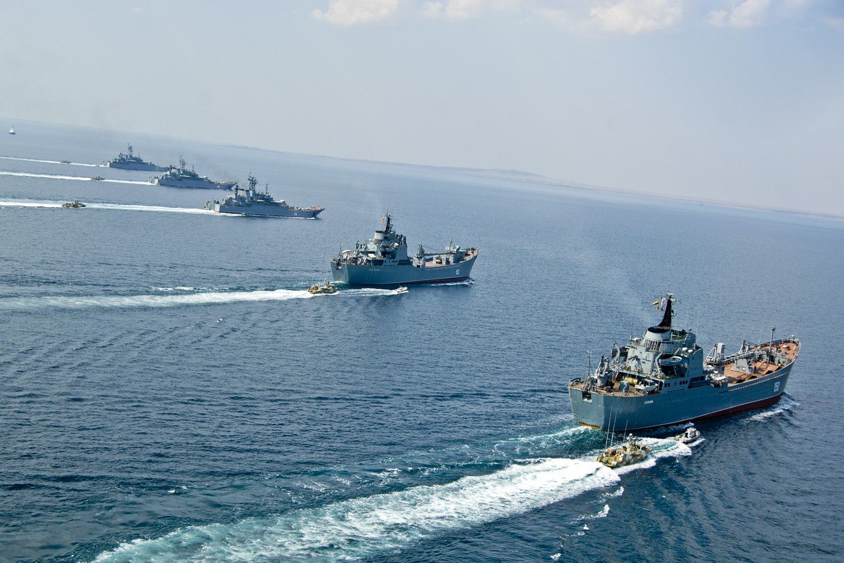 Bild: Российский Черноморский флот находится