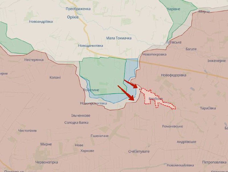 Сили оборони України продовжують наступальні операції на Мелітопольському напрямку