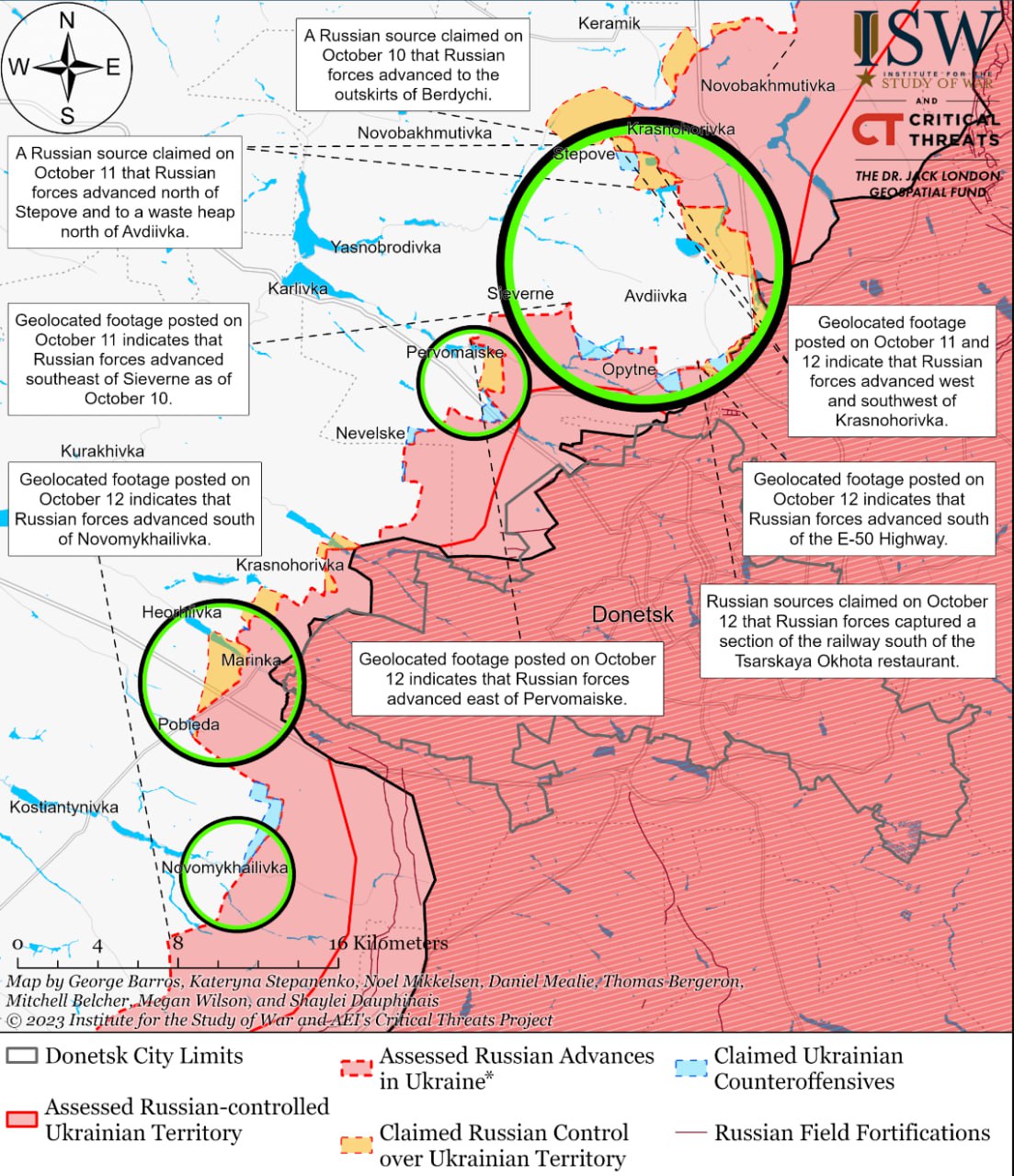 росіяни несуть великі втрати під Авдіївкою: ситуація на фронті