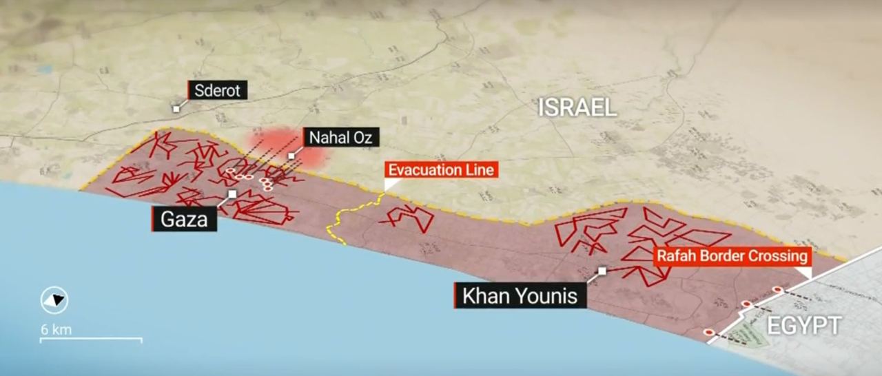 Израильские военные начали зачистку в тоннелях ХАМАС, вырытых под сектором Газа